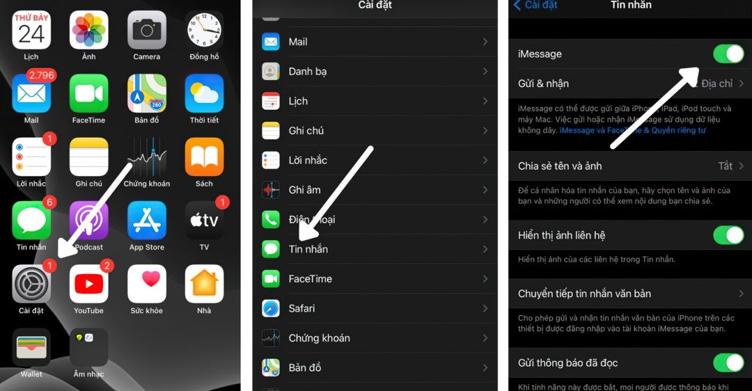 Làm thế nào để tắt hiệu ứng màn hình (screen effects) trên iMessage