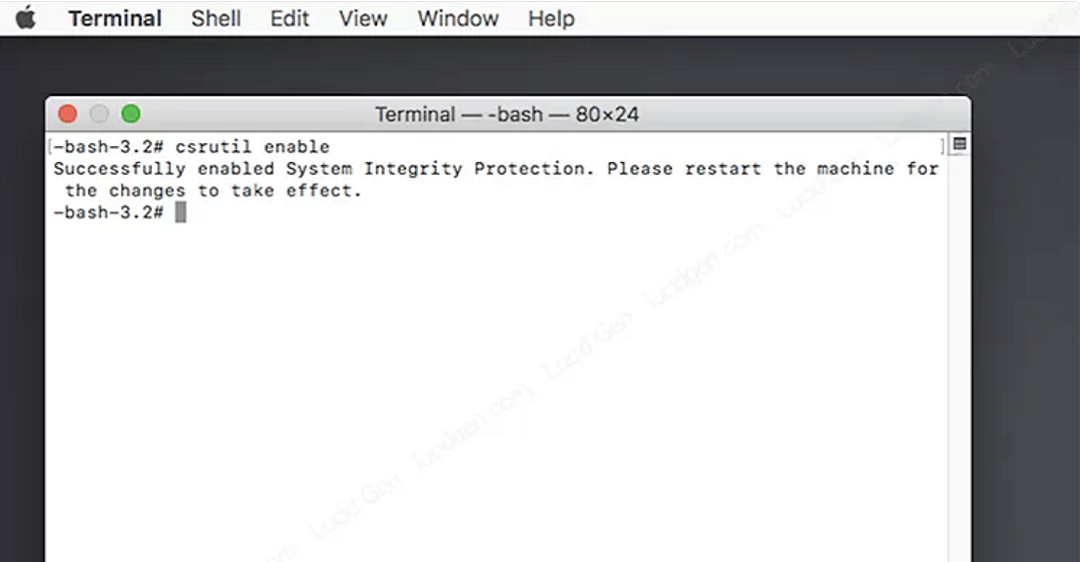 System Integrity Protection (SIP) là gì?