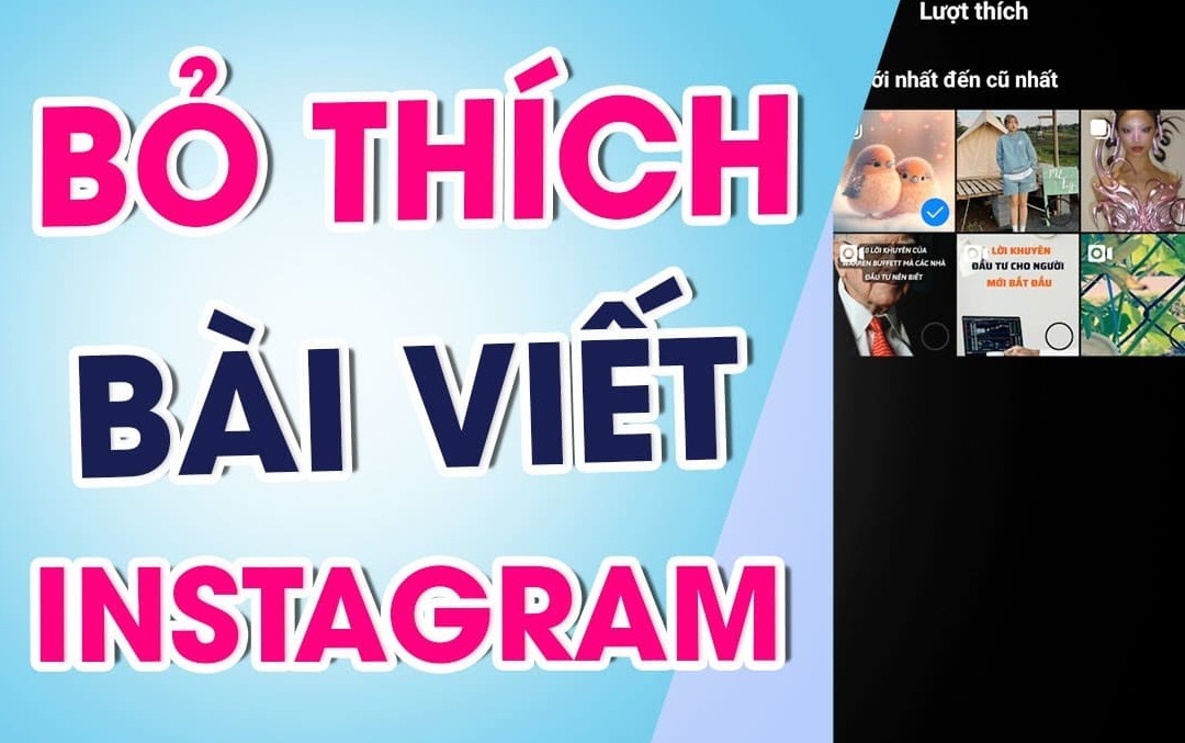 Cách bỏ thích bài viết Instagram hàng loạt