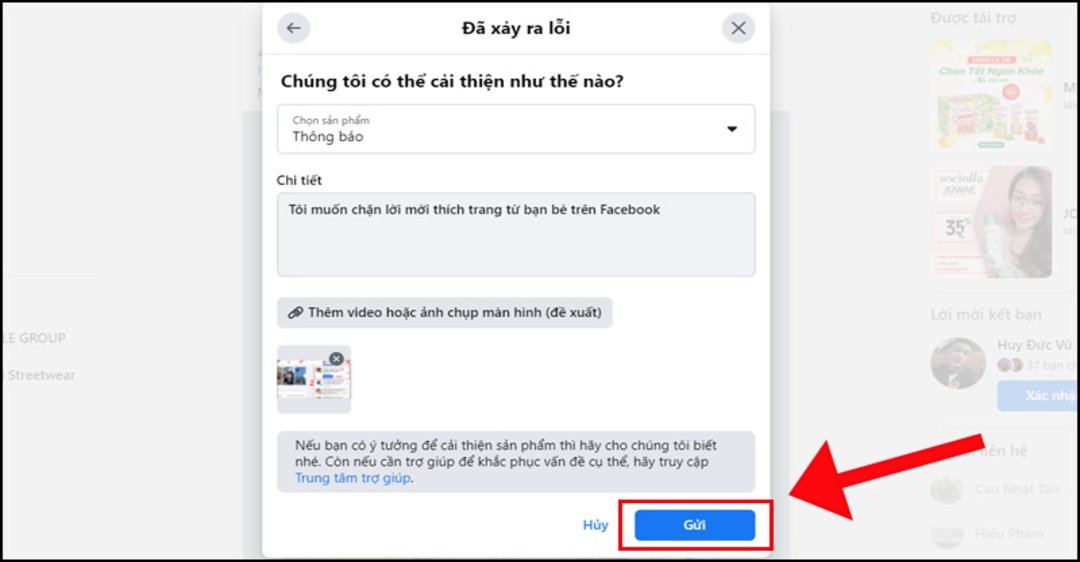 Cách chặn lời mời thích trang trên Facebook