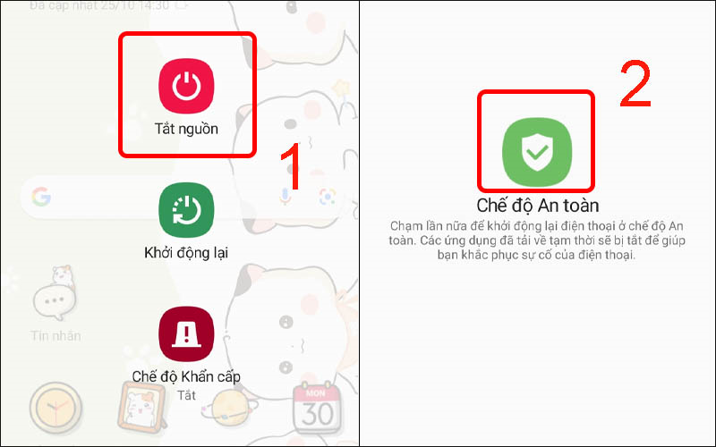 Sửa Android bị nhiễm virus