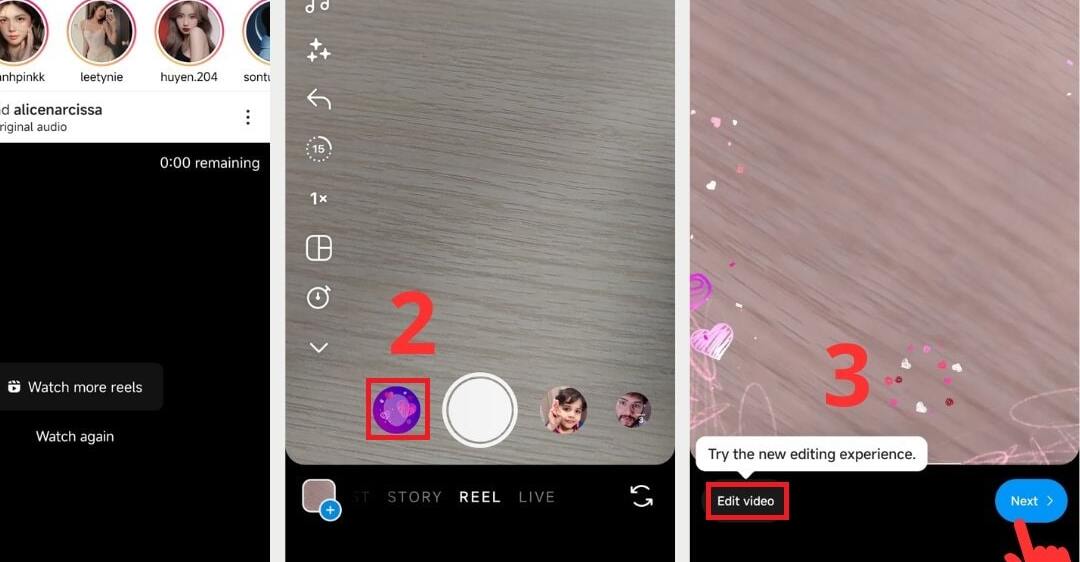 Cách quay video filter đầu lâu trên Instagram