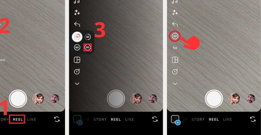 Cách quay video filter đầu lâu trên Instagram
