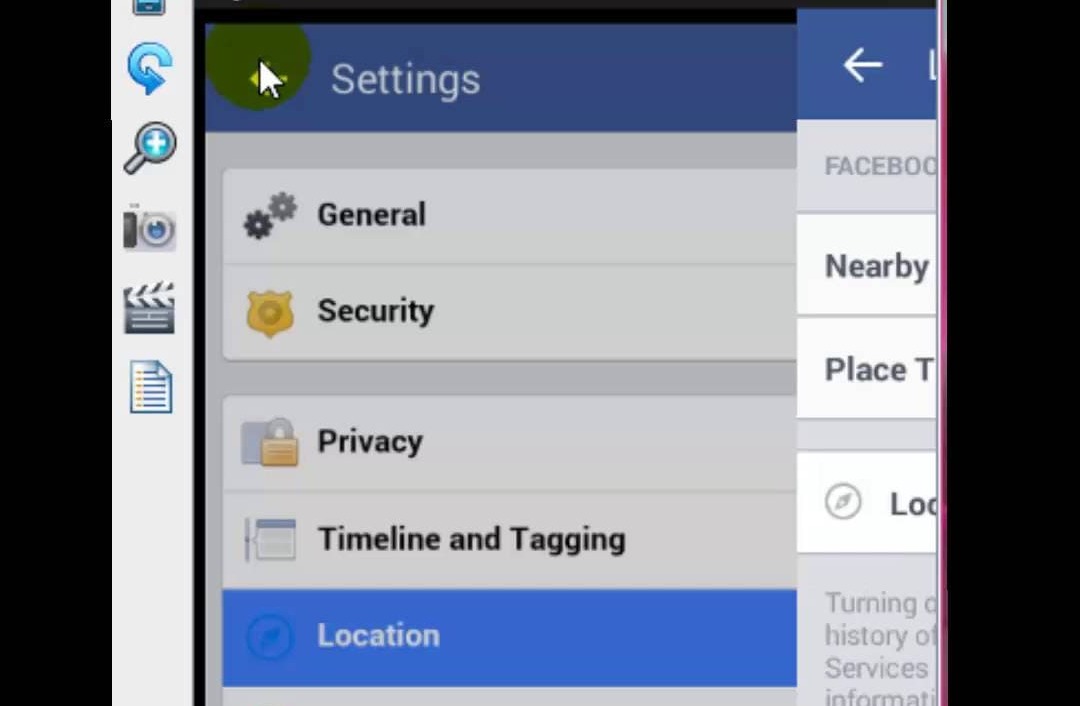 Cách tắt định vị Facebook