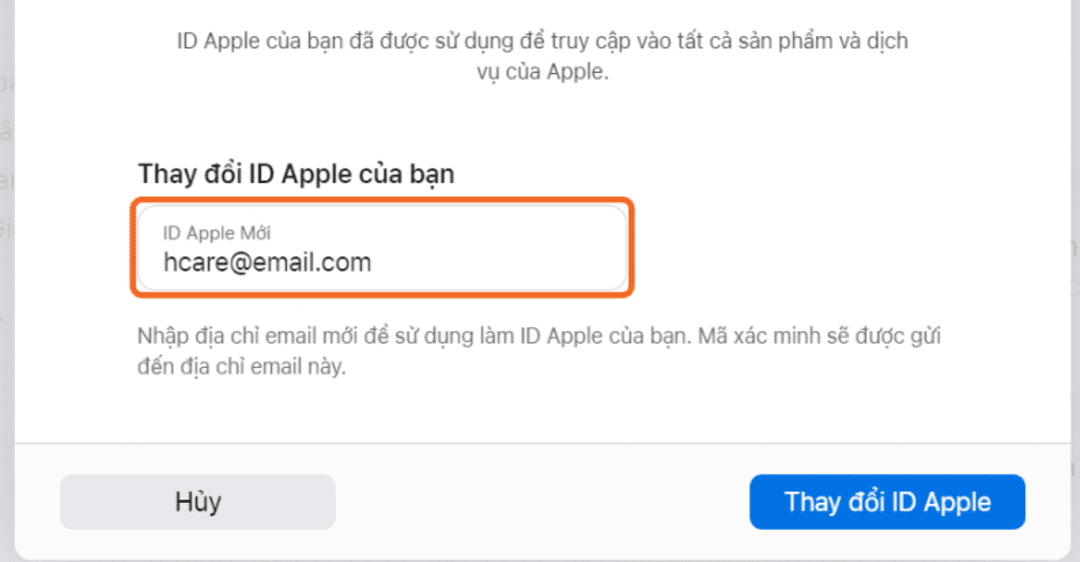 Cách thay đổi thông tin tài khoản ID Apple trên máy Mac