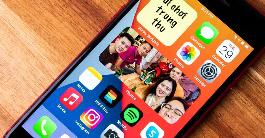 Cách thêm Widget ghi chú vào iPhone