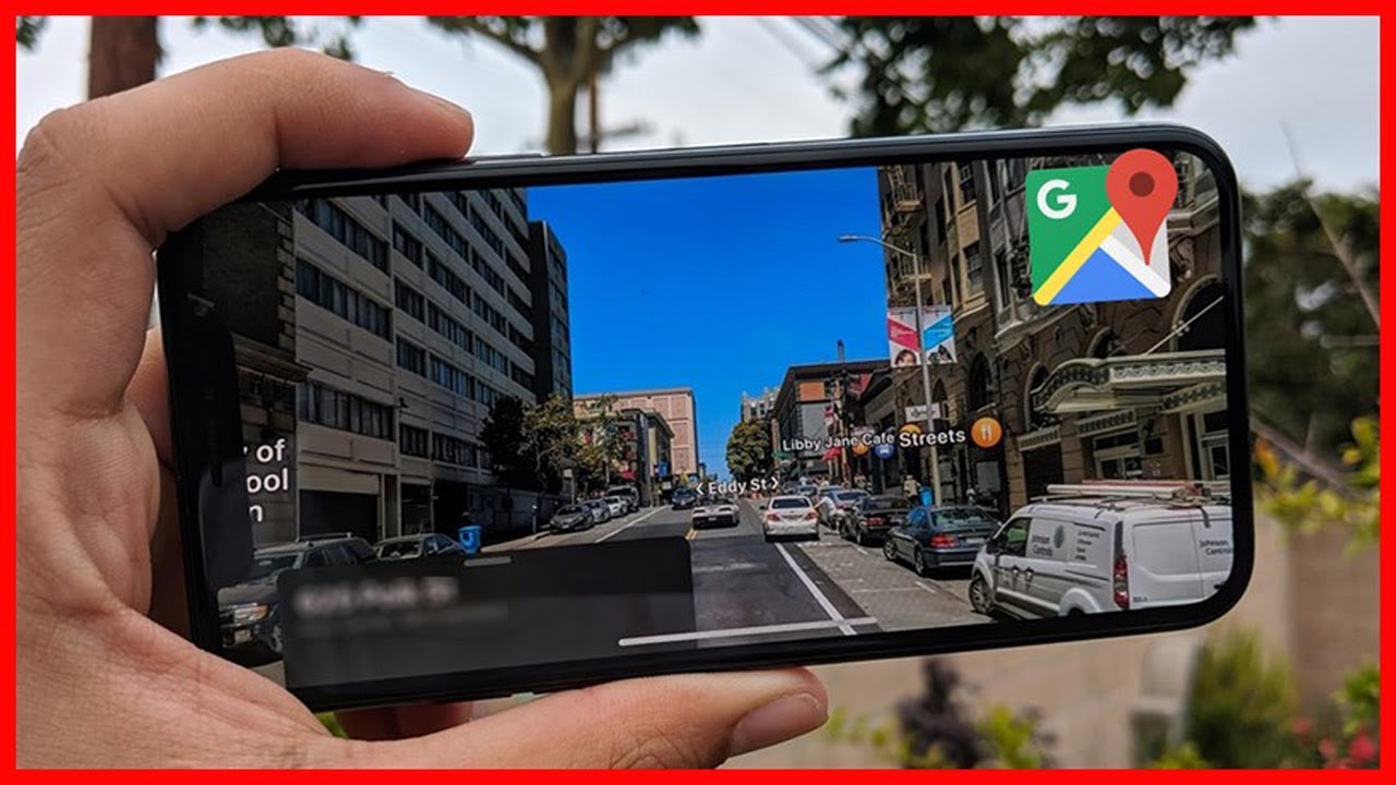 Cách xem chế độ xem phố trên iPhone bằng google maps