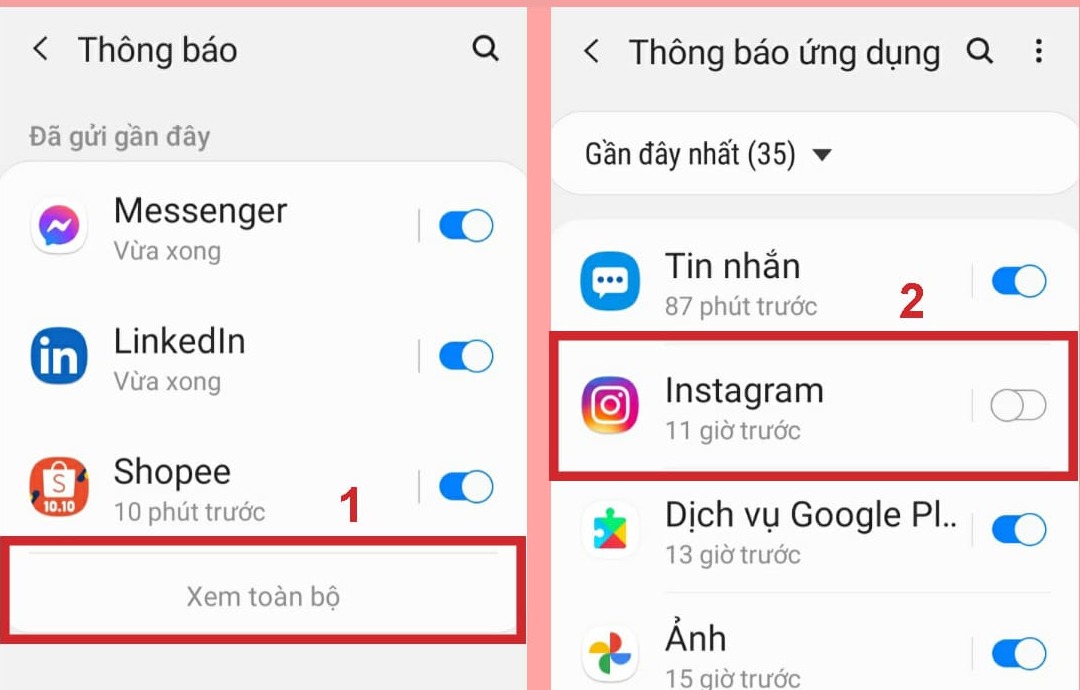 Giới thiệu về thông báo cuộc gọi Instagram