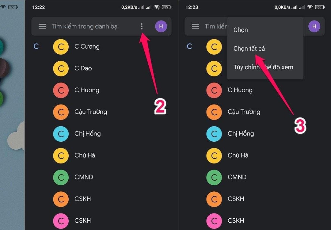 Giới thiệu về vấn đề danh bạ bị ẩn trên điện thoại Android