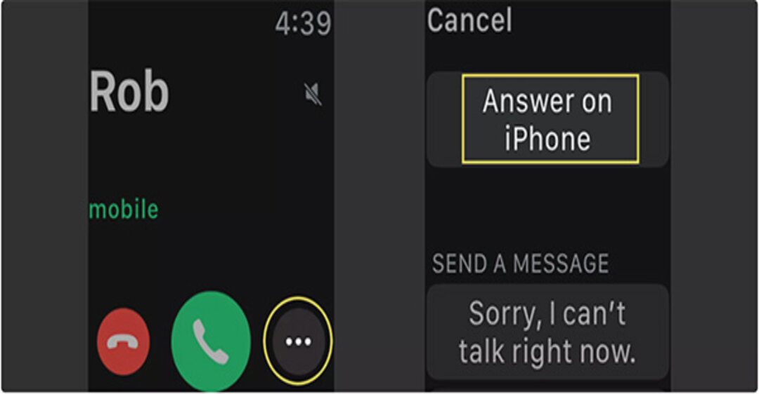 Hướng dẫn cách chuyển đổi cuộc gọi từ Apple Watch sang iPhone