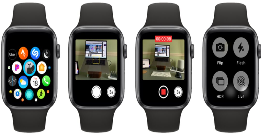 Hướng dẫn cách điều khiển từ xa camera iPhone bằng Apple Watch