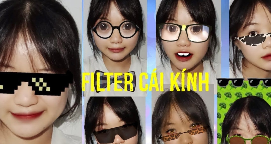 Hướng dẫn cách tải filter đeo kính mặt nạ lấp lánh trên Instagram