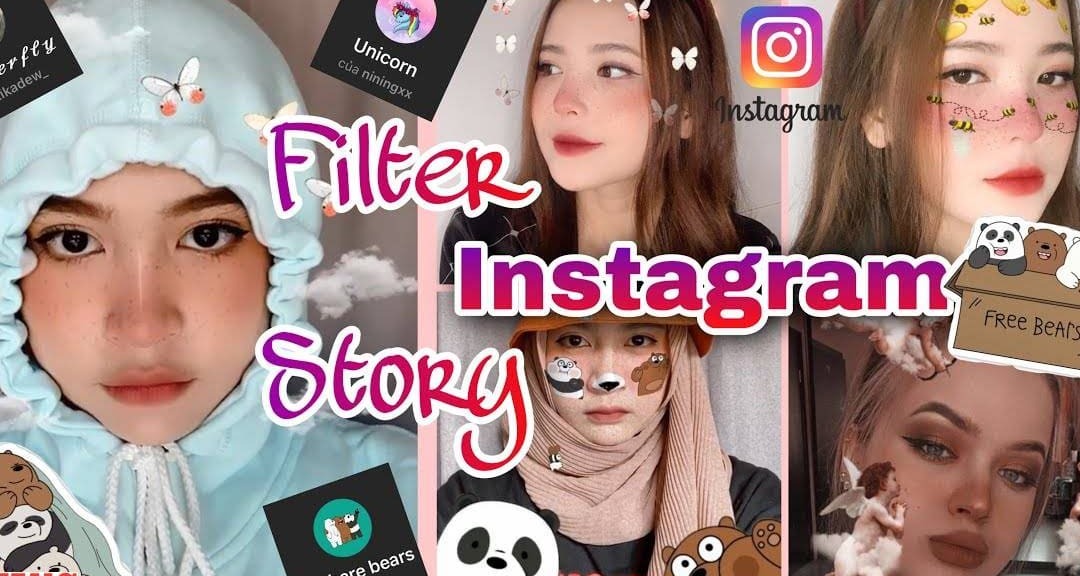 Hướng dẫn cách tải filter khủng long trên Instagram