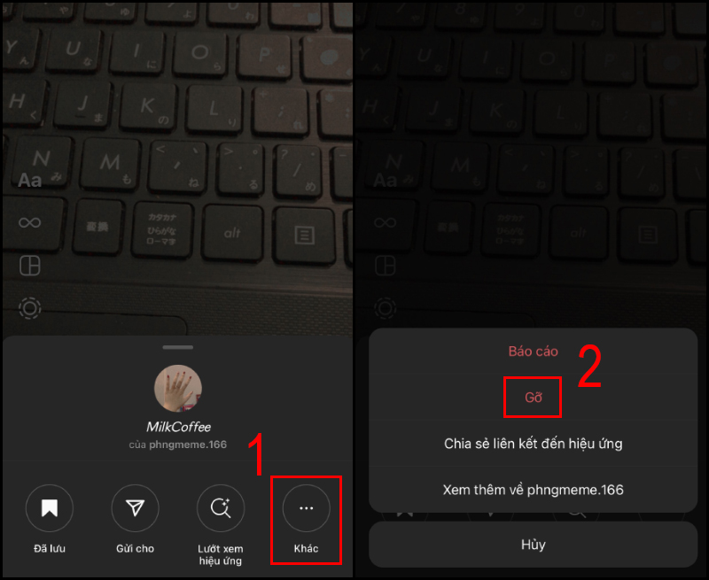 Hướng dẫn cách xóa filter trên Instagram