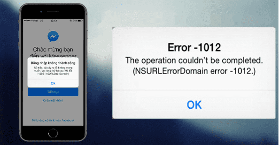 Nguyên Nhân Và Cách Khắc Phục Lỗi NSURLErrorDomain Là Gì?