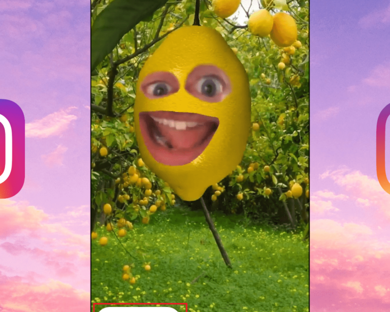 Hướng dẫn cách quay video filter quả chanh trên Instagram nhanh chóng