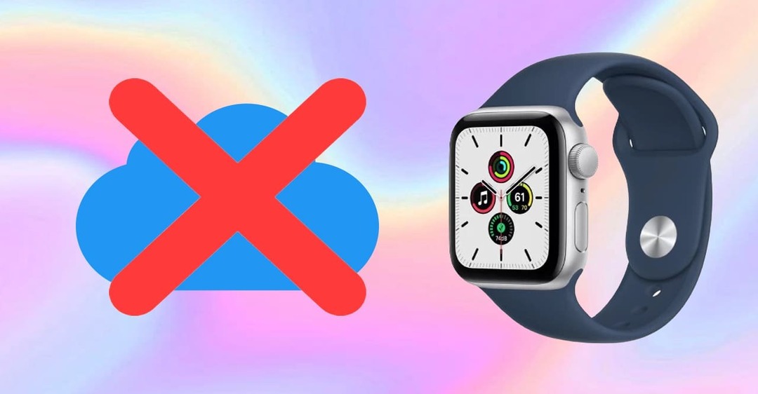 Những trường hợp cần đăng xuất iCloud trên Apple Watch