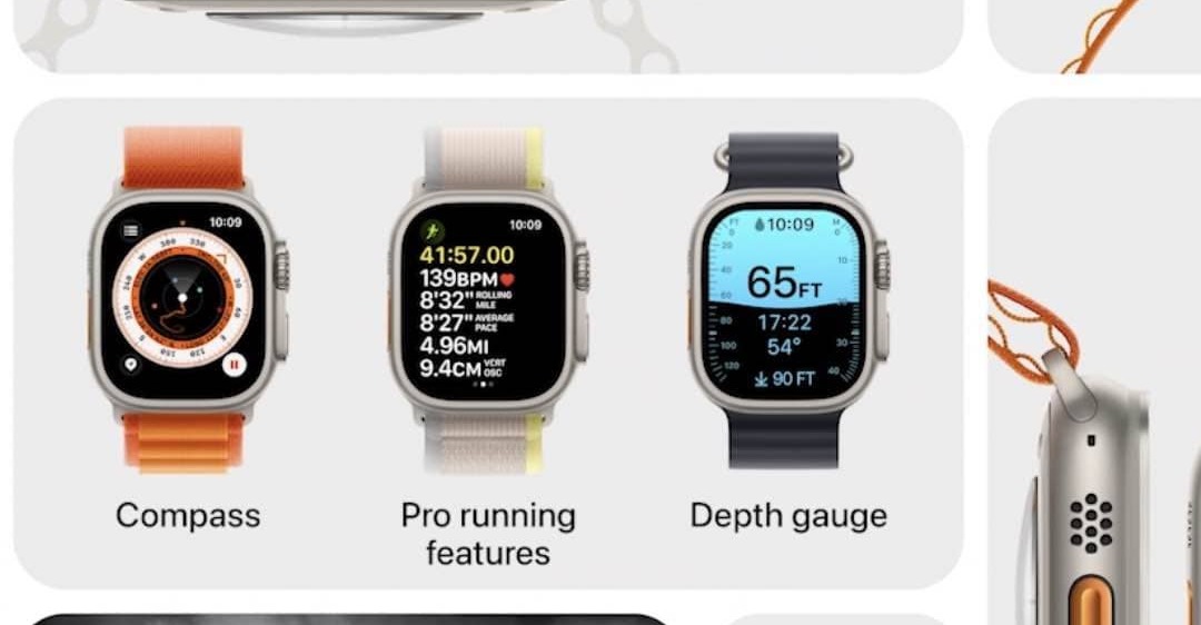 So sánh Apple Watch SE 2 và Apple Watch 8