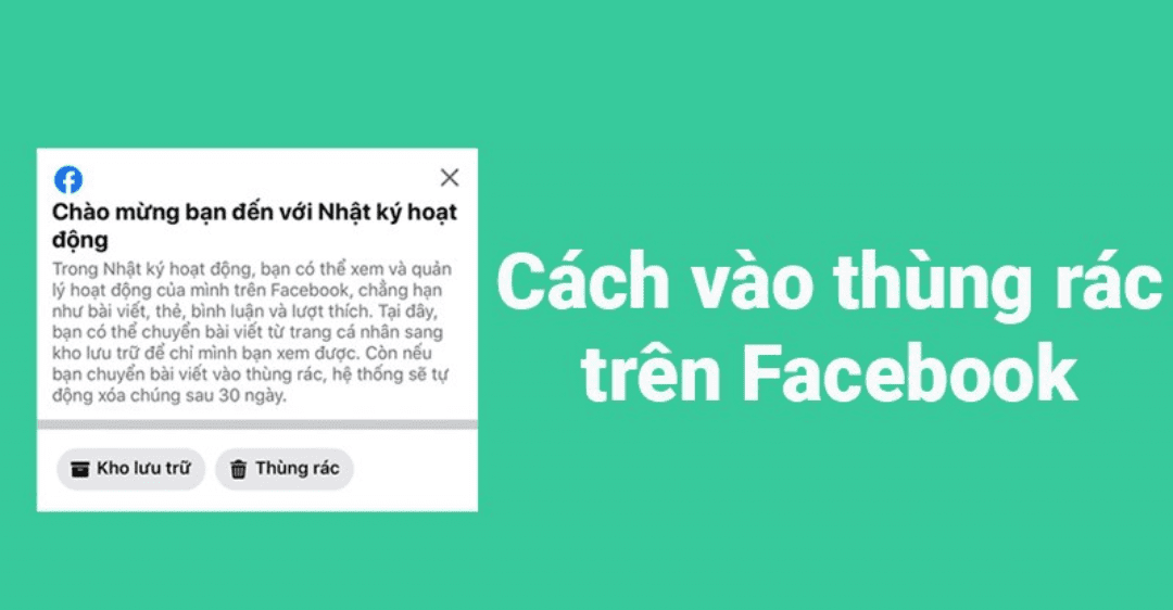 Thùng Rác Facebook Ở Đâu