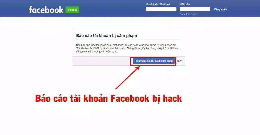 Các phương thức hack Facebook