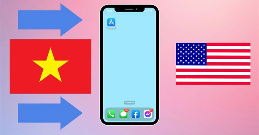 Cách chuyển vùng App Store