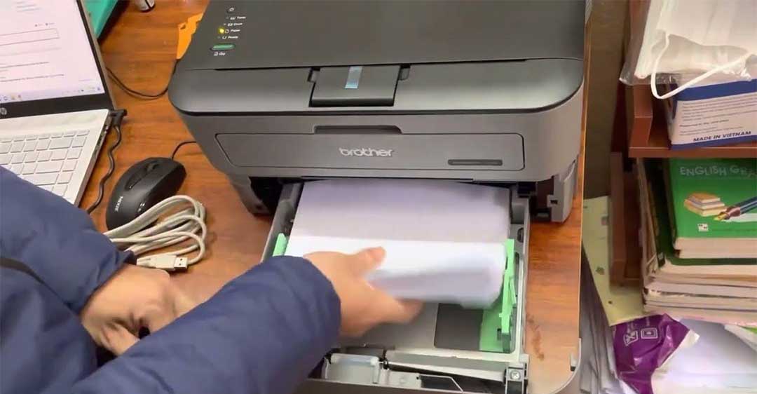 Cách hủy lệnh trên máy in Brother