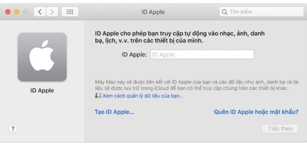 cách thiết lập tùy chọn ID Apple trên macOS Catalina
