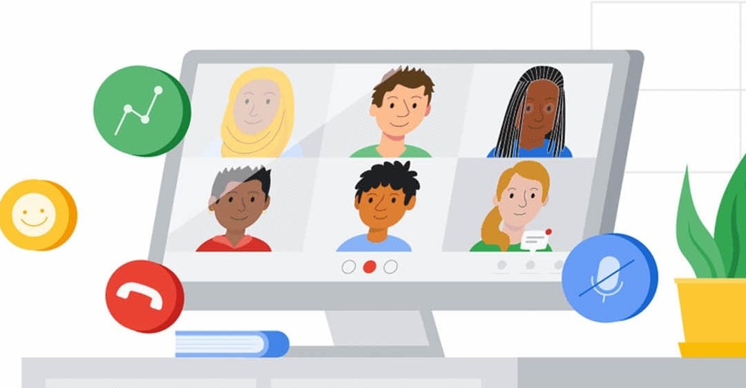 Cách làm mờ nền google meet