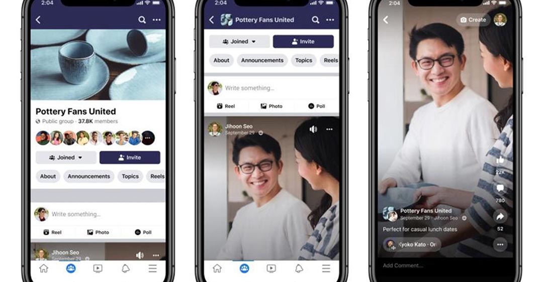 Giới thiệu về tính năng Reels trên Facebook