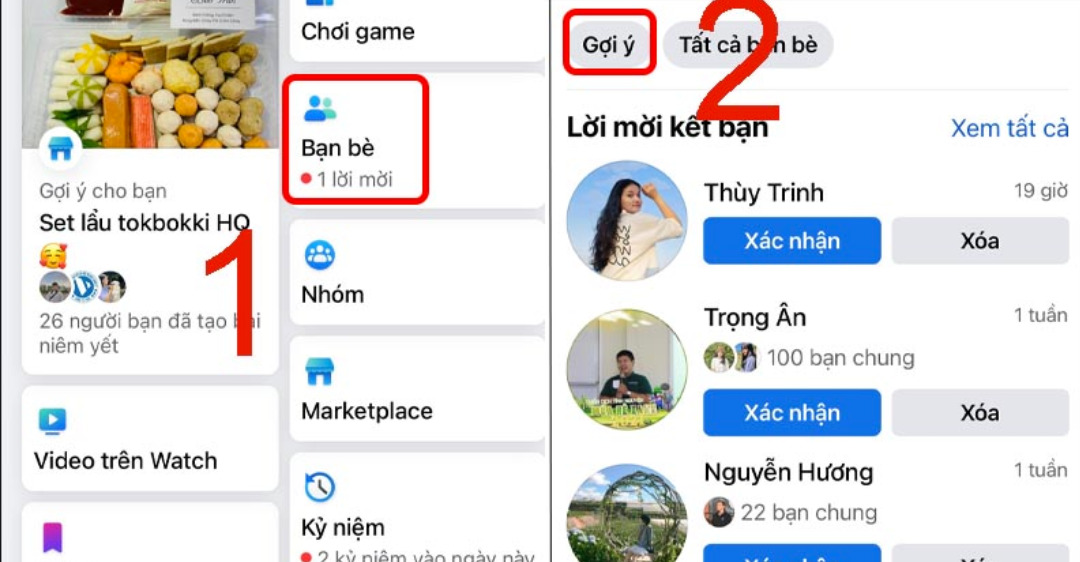 Gợi ý kết bạn trên Facebook là gì