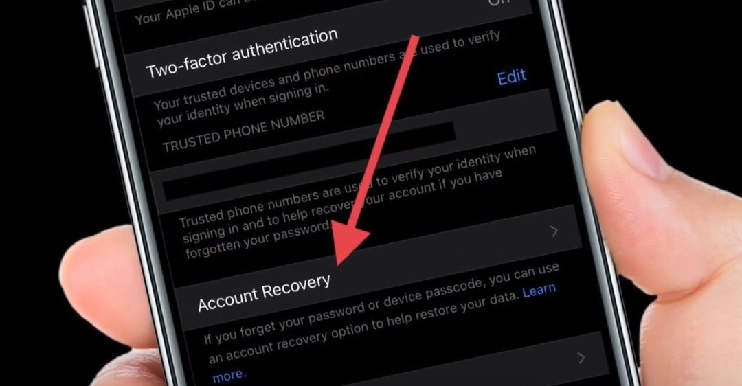 Hướng dẫn khôi phục mật khẩu Apple ID trên iOS 15