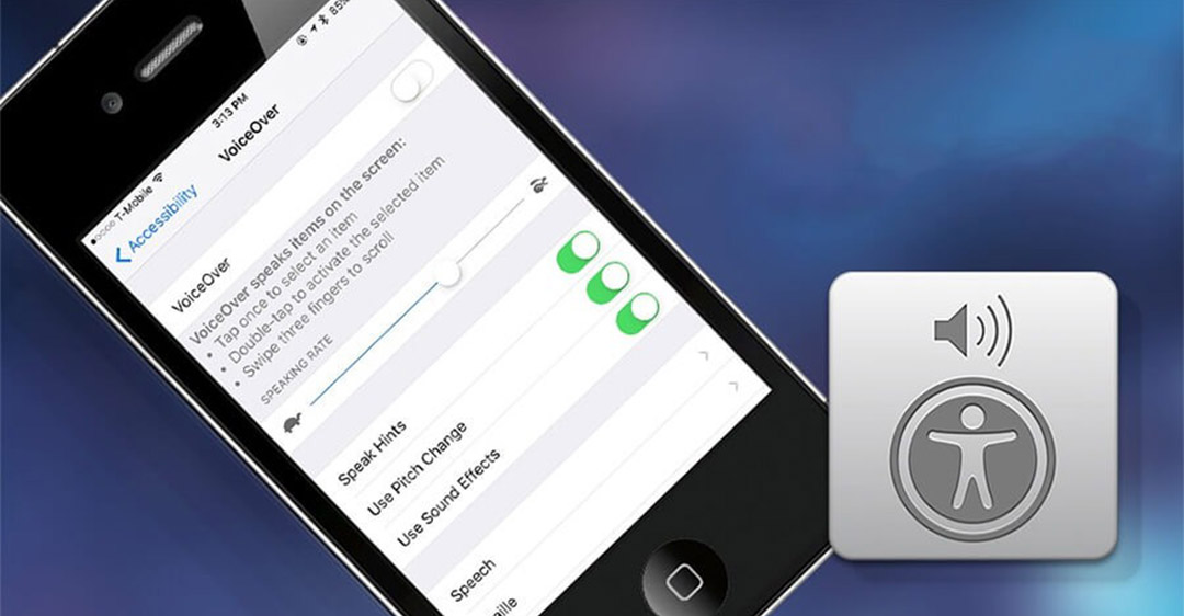 Hướng dẫn thay đổi cài đặt VoiceOver trên iPhone