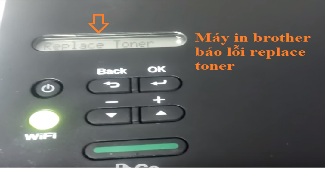 lỗi replace toner máy in Brother
