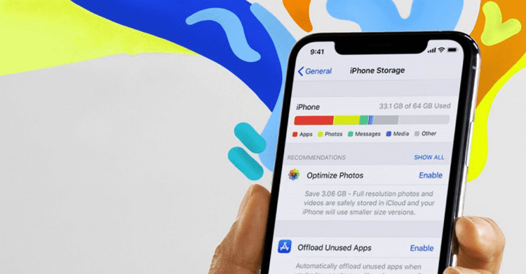 Bộ nhớ iphone bị đầy