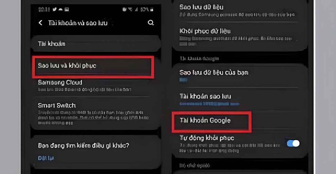 Hướng dẫn khôi phục dữ liệu đã sao lưu trên Android từ bộ nhớ nội bộ