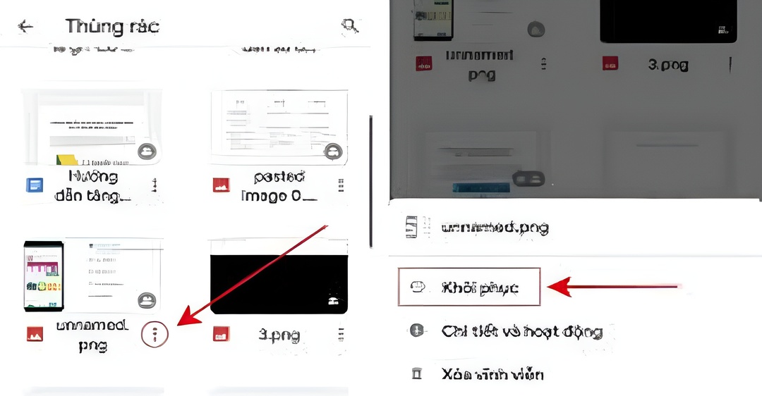 Cách khôi phục ảnh đã xóa trên điện thoại Android