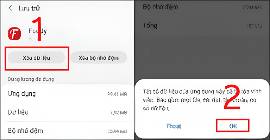 Đặt mật khẩu bảo vệ
