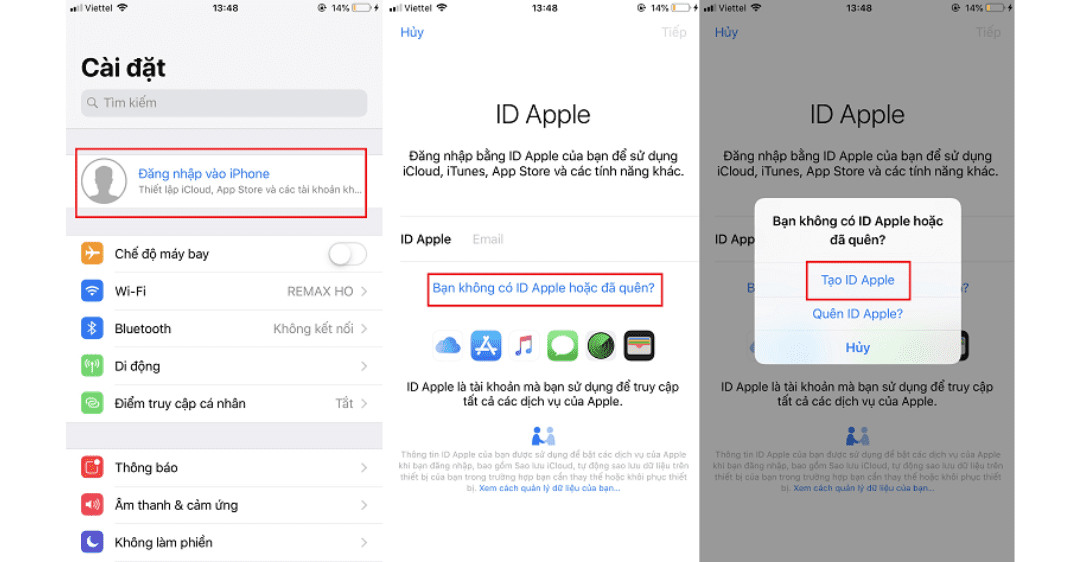 Apple ID và iCloud ID có giống nhau không