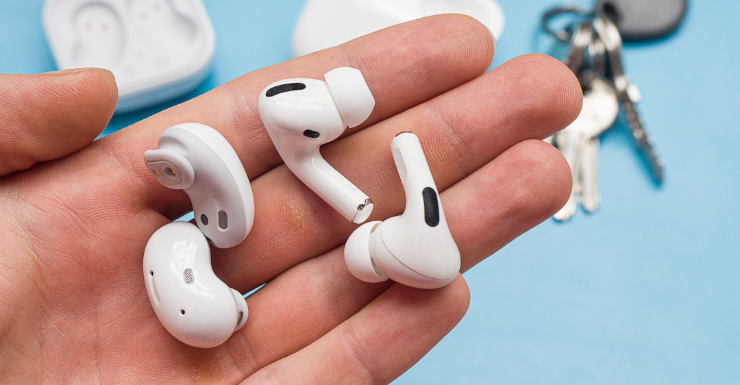 so sánh Galaxy Buds Live và AirPods Pro chi tiết