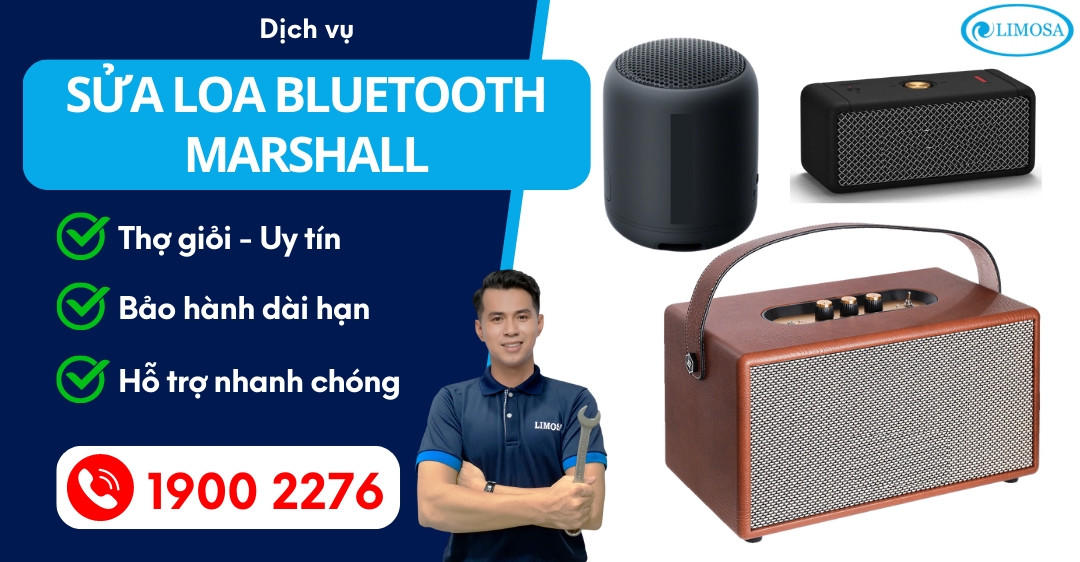 Sửa Loa Bluetooth Marshall Limosa