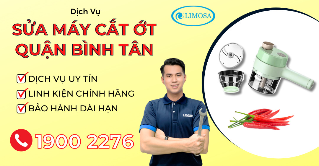 sửa máy cắt ớt quận bình tân limosa