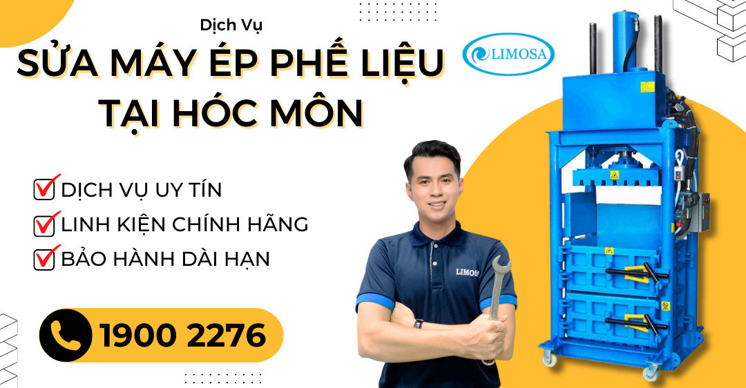 sửa máy ép phế liệu tại hóc môn limosa