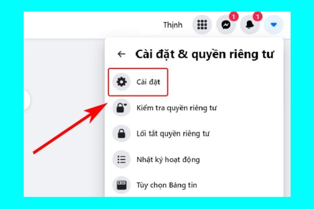 Thiết lập quyền riêng tư trên Facebook