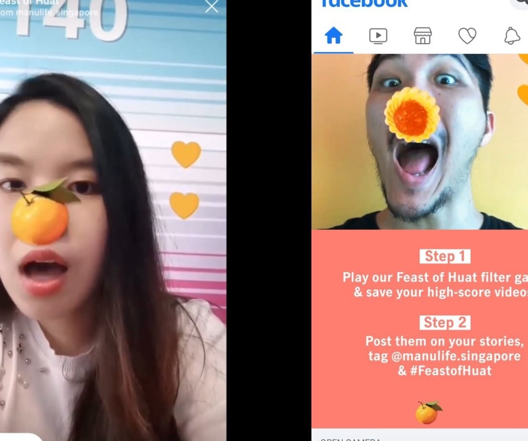 Hướng dẫn cách tải filter game người chạy trên Story Instagram
