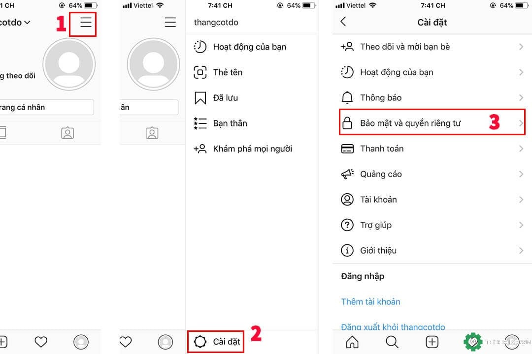 Hướng dẫn cách xóa lịch sử tìm kiếm Instagram