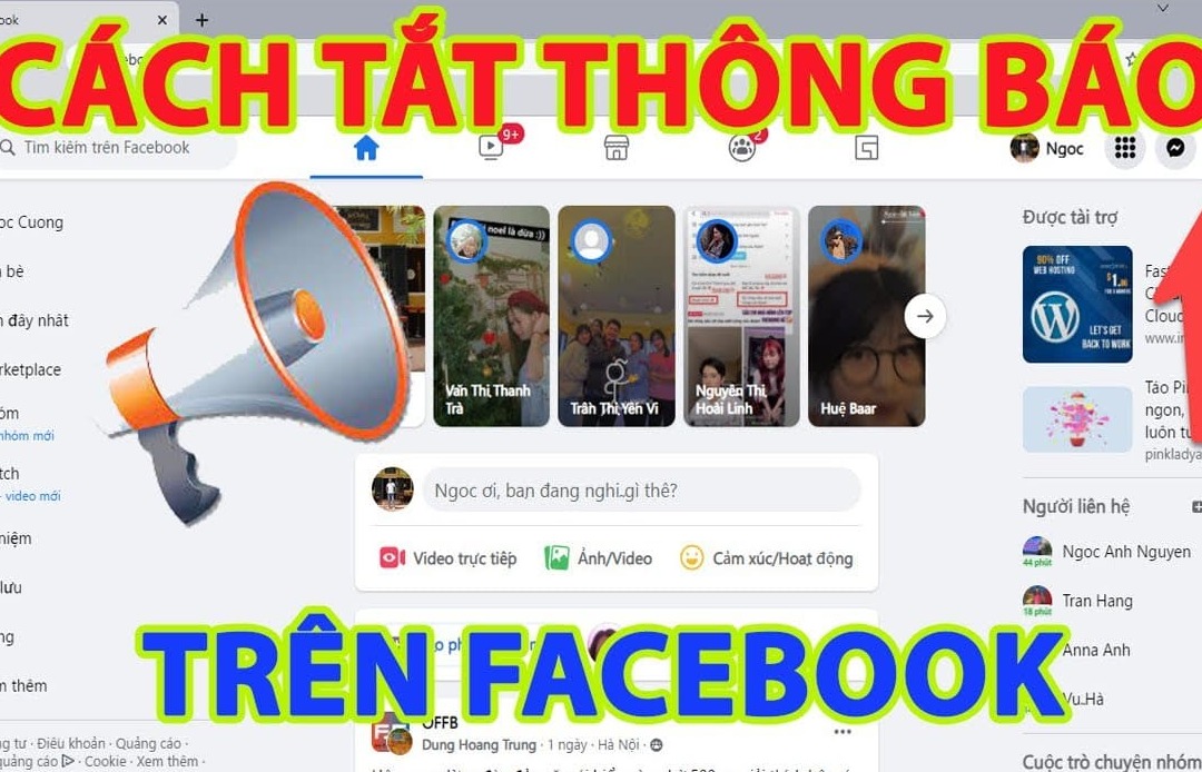 Lý do nên tắt thông báo Facebook