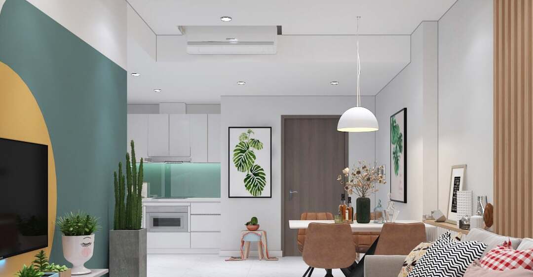 Chọn vị trí lắp máy lạnh phòng khách hợp phong thủy