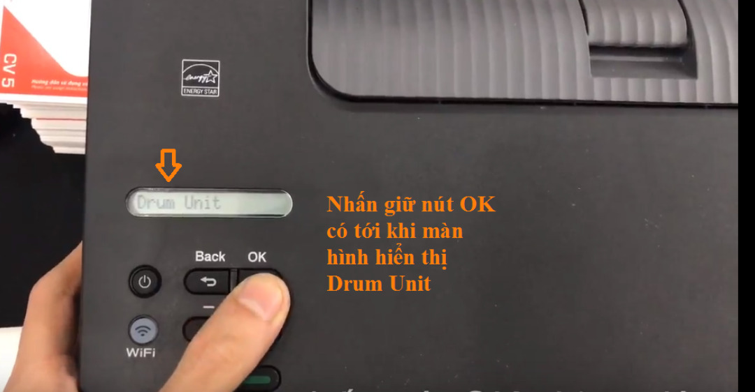 cách khắc phục lỗi drum máy in brother 2321d