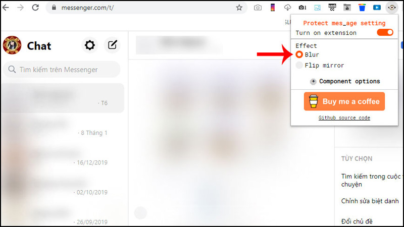 Cách tránh bị xem lén tin nhắn Messenger