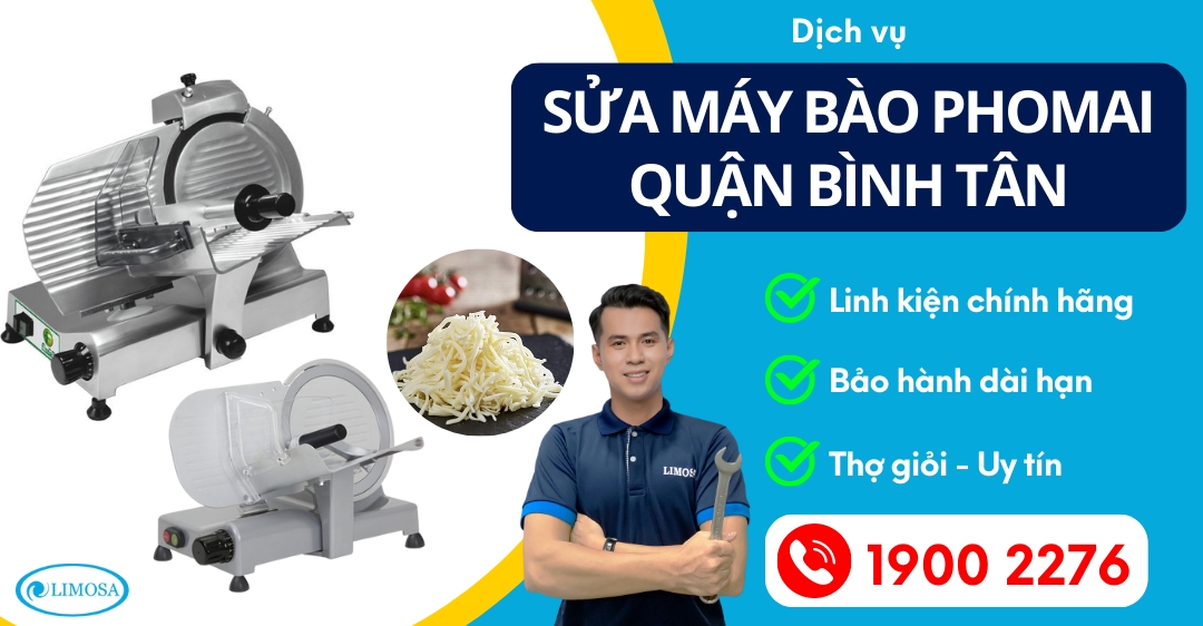 Sửa Máy Bào Phomai Quận Bình Tân Limosa